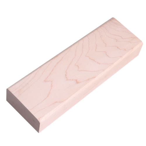 Yibuy 153mm Guitar Fret File, Guitar Edge Tool, Maple Wood Block, Chamfering Tool for Guitar Fret Repair, Guitar Accessories