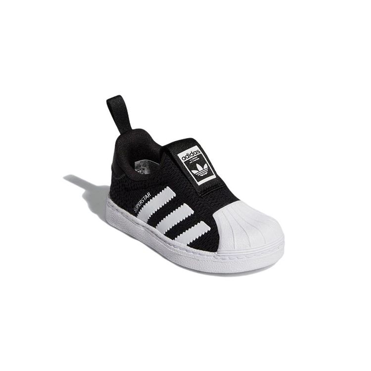 Adidas Superstar 360 C Black White Детские кроссовки Core-Black Cloud-White GX3227