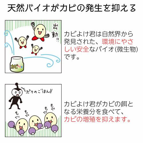 Comolife Bio Mold Guard for Window Edges, Mold Suppression, Natural Bio, for Bathroom Sinks, Windows, Replacement Lasts Approximately 3 Months, Made I