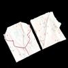[Good night bear] Summer new pajamas women's acetic acid fabric short-sleeved trousers three-piece set cute style loungewear