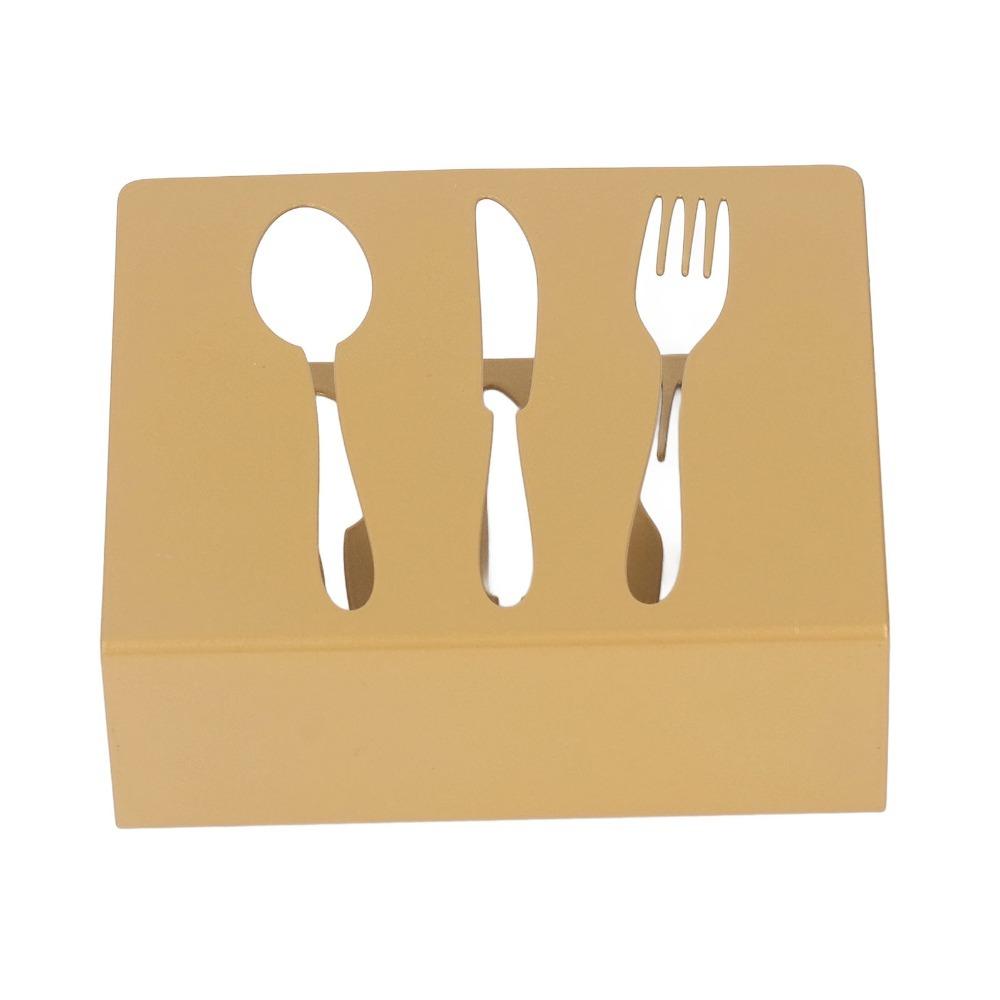 2PCS Gold Table Napkin Holder Stainless Steel Tissue Napkin Holder Dining Table Use