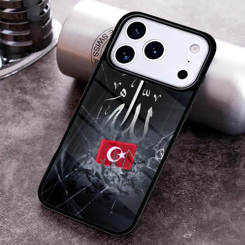 Флаг Турция Стамбул Анталья Мустафа Волк Чехол для телефона для iPhone 17 16 15 Pro Max Air 14 13 12 11 Plus Ударопрочный чехол
