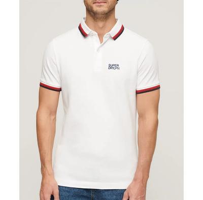 Superdry Sportswear Relaxed Tipped поло с короткими рукавами