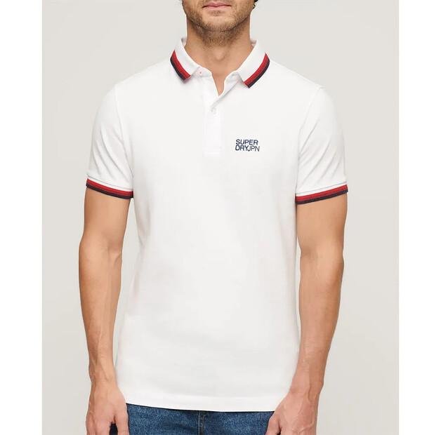 Superdry Sportswear Relaxed Tipped поло с короткими рукавами