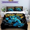 Blink182 Alien Skateboard Print 3Pcs Bedding Setduvet Cover With 2 Bedropillowcase Home Birthday Gift