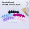 3 шт. лот накладные ногти для практики дизайна ногтей стенд инструмент и 10 шт. накладные ногти маникюрный набор инструментов для дизайна ногтей