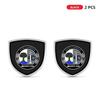 CEK1 1/2pcs 3D Metal Car Styling Shield Emblem Badge Decorative Decals For Mercedes Benz A180 A200 A260 W203 W210 W211 W204 C E S CLS