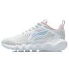 Li Ning Повседневные Амортизирующие Низкие Беговые Кроссовки Женские Шампанское Белый ARHR058-4