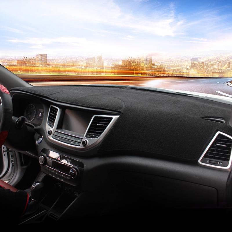 Для Hyundai Tucson TL 2015 2016 2017 2018 2019 2020 чехол на приборную панель автомобиля, избегайте света, коврик для панели приборов, коврики, аксессуары