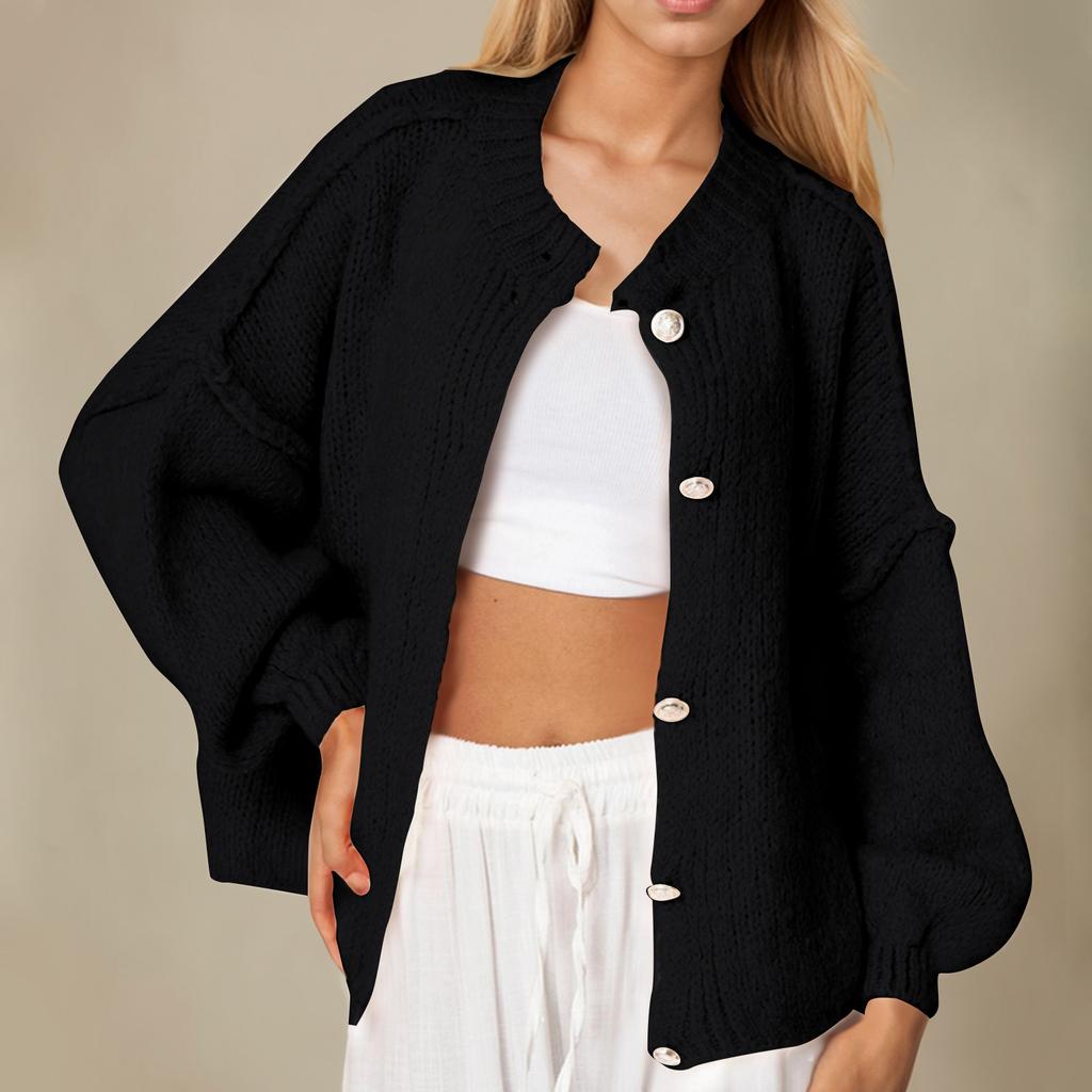 Женский кардиган свитер одежда открытый спереди косичка вязка оверсайз зимняя верхняя одежда верхняя одежда