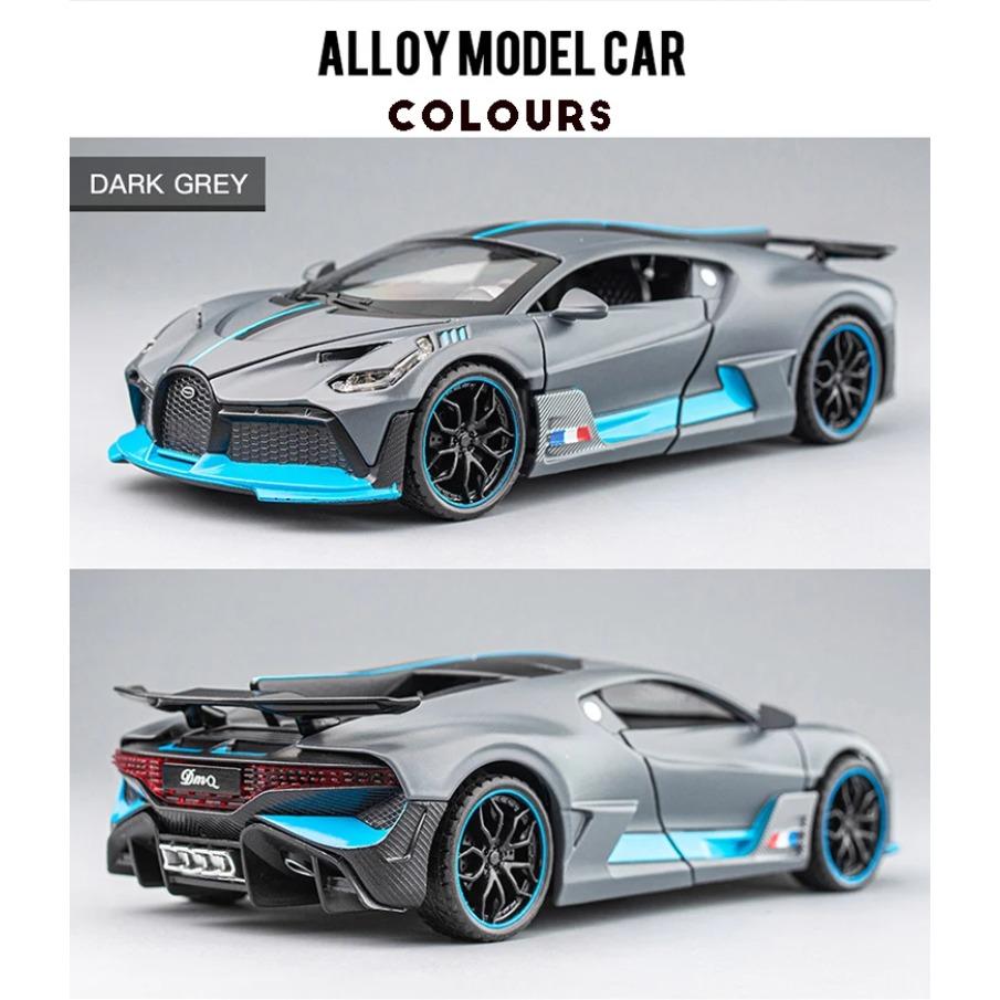1/32 Bugatti BGT Divo Моделирование Металлическая Игрушечная Машинка Литые Игрушки и Игрушечные Транспортные Средства Модель Украшения Миниатюрные Игрушки Для Мальчиков Рождественский Подарок