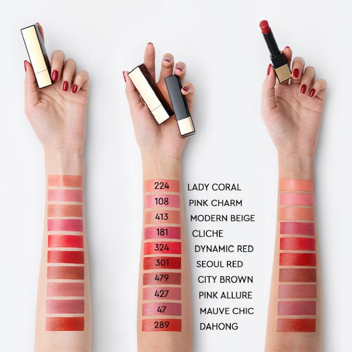 Rouge Glassy Lipstick 181 Cliche 3,5g Korean Luxe