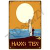 Surf Sun Plaque Metal Sign Vintage For Door Tin Sign Home Interior Paintings Mancave Wall Posters Room Decoration Decor Art