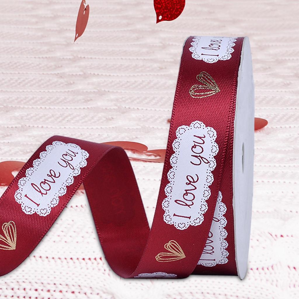 Ленты на День святого Валентина Материалы для DIY Украшение на День святого Валентина Шитье для