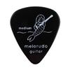 Melorudo Designer Guitar Teardrop Large Set of Perfect for Practice On Electric Acoustic Classical Picks, Shape, 50, Black, Medium, Guitar, Guitar,