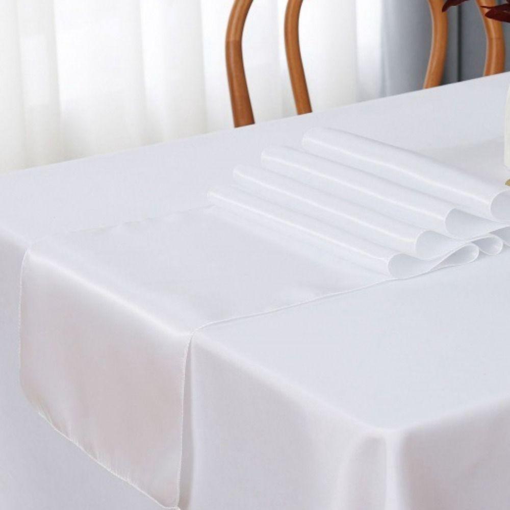 3 шт. элегантная атласная дорожка для стола классическая дорожка для журнального столика декоративная скатерть для детского душа