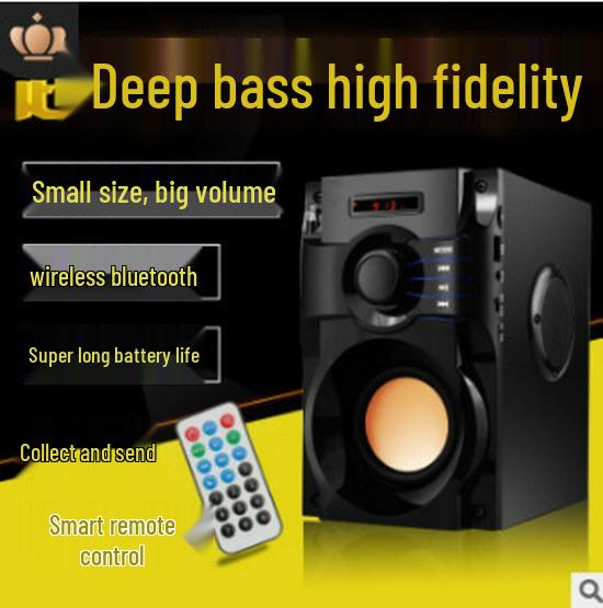 Беспроводной умный сабвуфер Bluetooth-динамик, Портативный уличный спортивный и танцевальный динамик