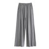 Glutinous Rice Pants for Women Casual Sports Pants for Spring New Elastic Waist Drooping Lazy Style Loose Straight Wide-leg Pants