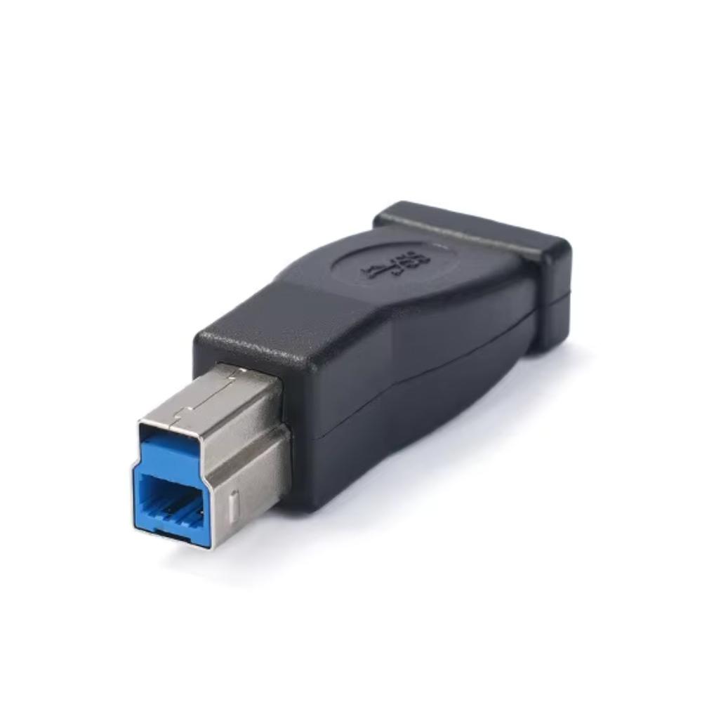 USB Type C Female to USB3.0 B Male Data Transfer Adapter Converter for Printer Scanner External Hard Drive Laptop Connector