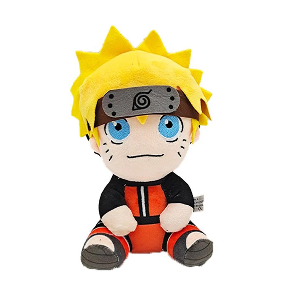 2026 20CM New Naruto Plush Doll Ingenious Adorable Pillow Hokage Simulation Doll Children's Birthday Gift Collection Toys