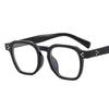 Retro Square Light Eyeglass Frame Women Men Transparent Unisex Glasses For Female Male