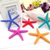 New 5Pcs Artificial Starfish Sea Star Resin Ornament Beach Decor Aquarium Decoration Nautical Home Decor Wedding Decor Random