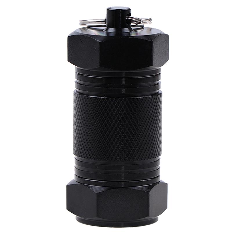 Водонепроницаемый герметичный резервуар, алюминиевый капсульный контейнер, органайзер для лекарств, карманные чехлы для таблеток для наружного хранения бутылок для экстренной медицины