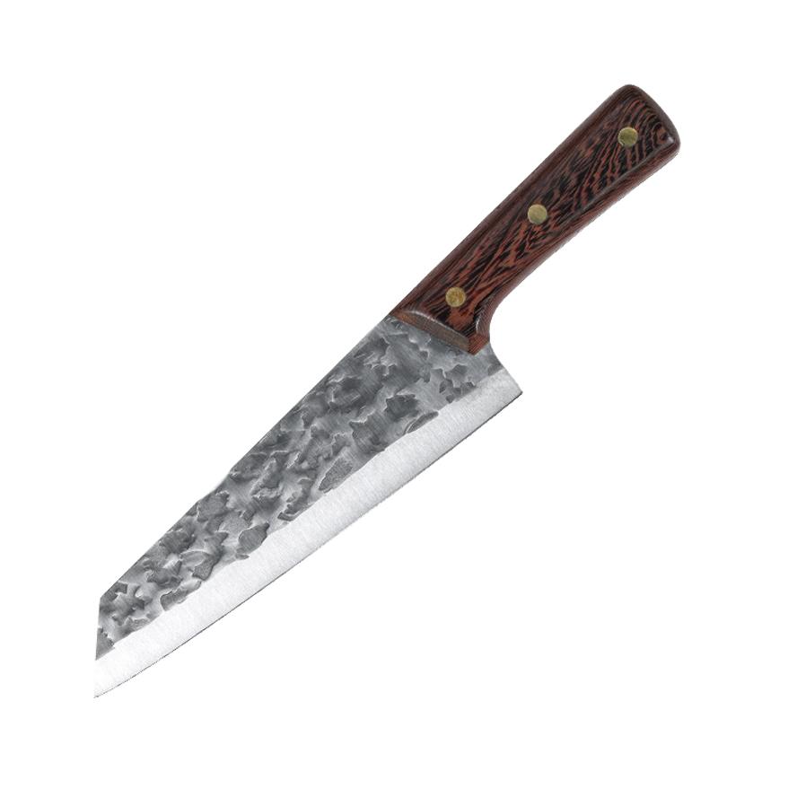 Новинка 2022 года, мощный кованый нож шеф-повара, кухонный нож из нержавеющей стали, нож для измельчения мяса, нож для измельчения суши, рыбного филе, разделочный нож для очистки и обвалки