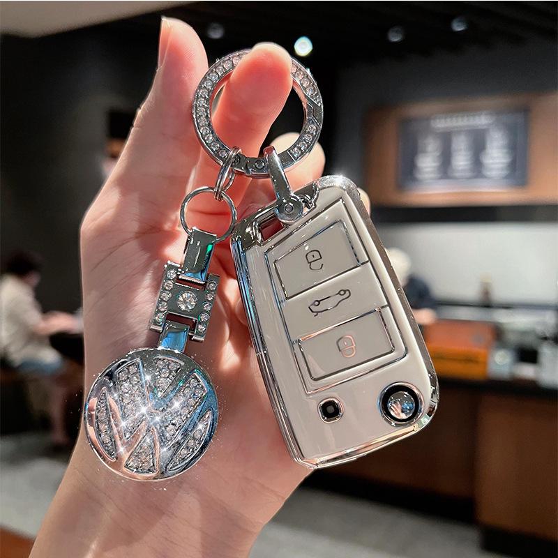 Чехол для ключа Volkswagen для Lavida, Sagitar, Tayron X, Golf, Lamando, Passat, Magotan, Tiguan L