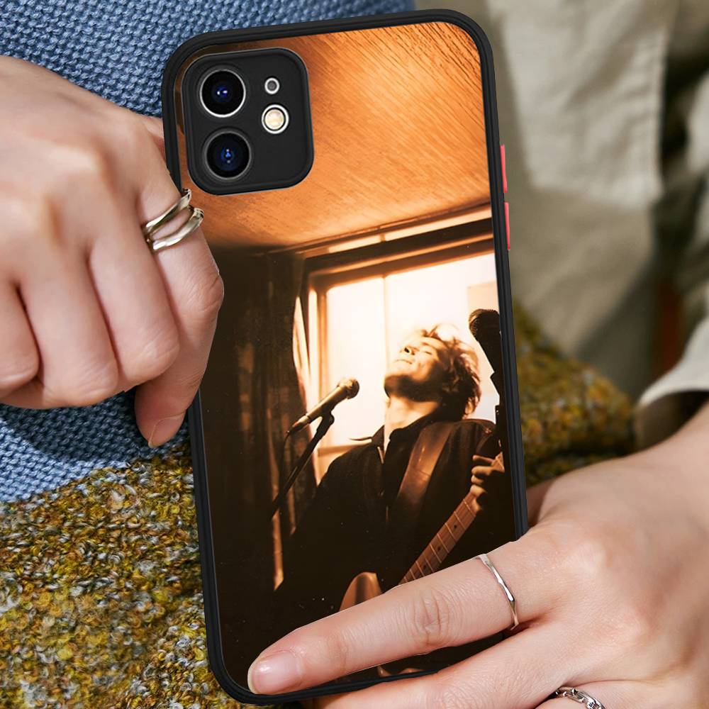 J-Jeff B-Buckley Phone Cases For IPhone 16 15 14 Plus 13 12 11 Pro Max Matte Oft Bumper Phone Cover