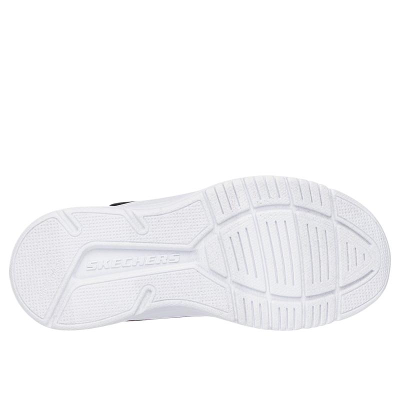 Skechers Детские кроссовки Microspec Advance Удобные Универсальные Простые Модные Низкие Повседневные Детские кроссовки Черно-фиолетовые 303657L-BKMT