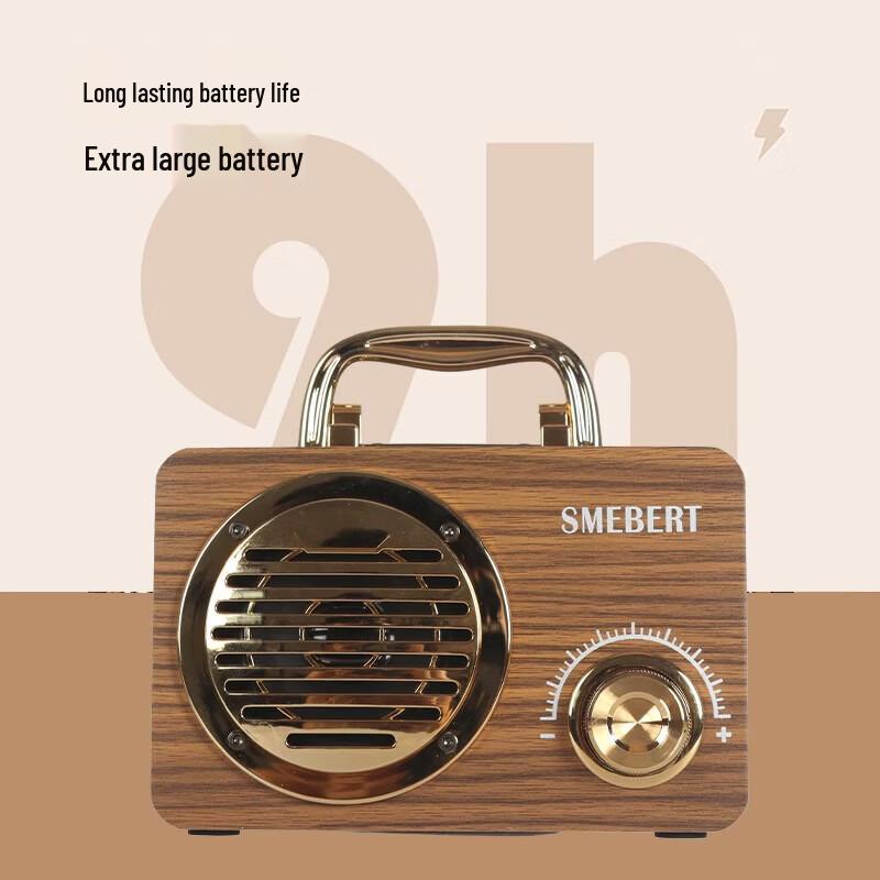 Ретро Bluetooth-динамик SMEBERT FT-3001 Штепсель CN (адаптер в комплекте) (Китайская версия)