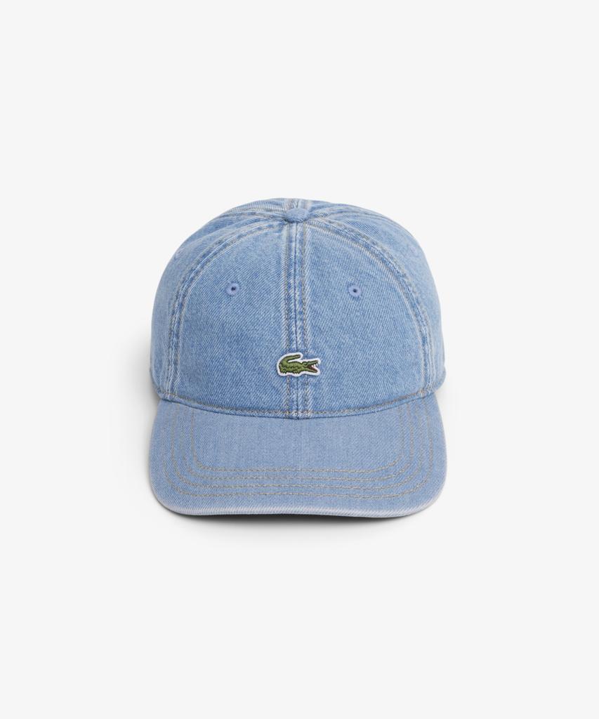 LACOSTE Унисекс Джинсовая Бейсболка из Хлопкового Твила Rk6362-56G Mku