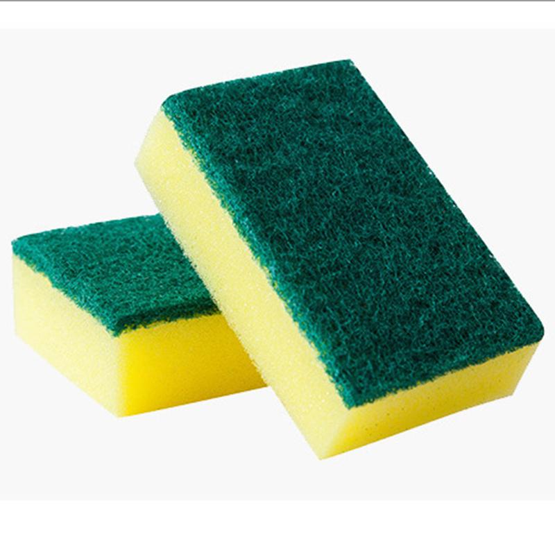 New Dual-Sided Cleaning Sponges Soft Accessories Household Multi-functional Water Absorb High Density Clean Tools Magic Sponge Kitchen Scrub Sponges