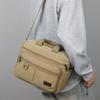 Men's Luxury Canvas Messenger Bag - High Quality Crossbody Shoulder Tote (Vintage Style Travel & Casual Handbag)