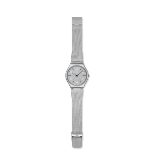 Swatch Watch SKIN IRONY 42 GETTING MESHY SS07S152M Unisex Adult Gray