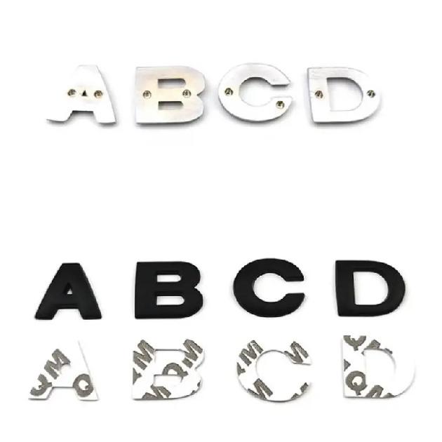 Металлические 3D буквы для автомобиля, эмблема на капоте, значок, автомобильные наклейки, Стайлинг, автомобильные аксессуары, надпись, 3D буква для DACIA DUSTER