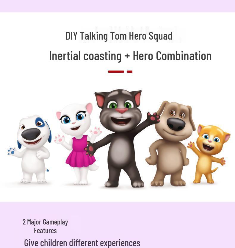 Говорящий Том Отряд Героев Трансформирующийся Робот Щенок Смотровая Башня Образовательная Игрушка