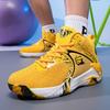 Large Size Autumn and Winter New Comfortable Mesh Sports Shoes Non-slip and Wear-resistant Basketball Shoes Soft Sole Training Running Trendy Shoes