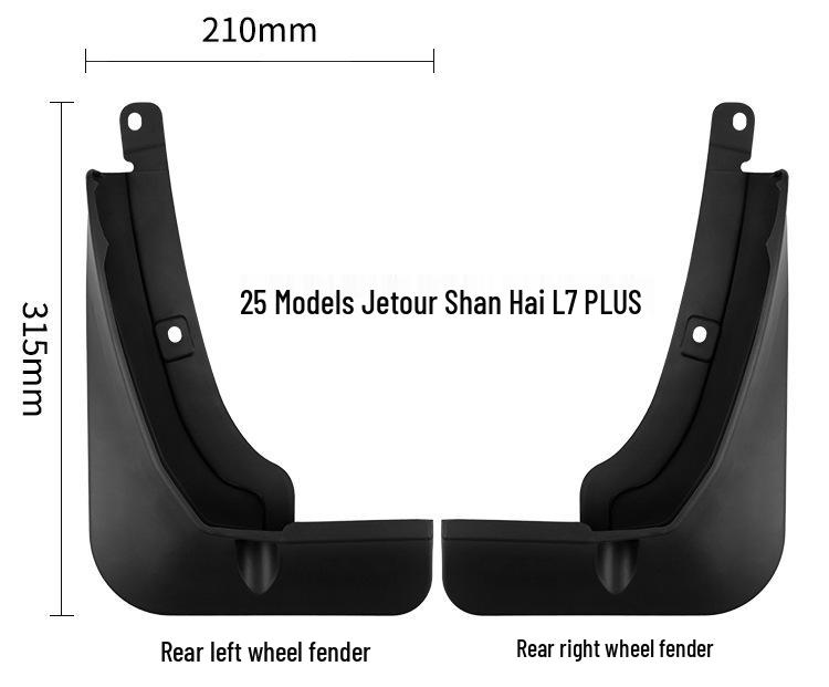 Накладка на крыло для Chery Jetour Shanhai L7 Plus 2025