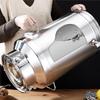 Герметичный бочонок для кухни 5л/9л/14л с краном Контейнер для жира из нержавеющей стали с крышкой Герметичное ведро для молока Герметичный бак для вина