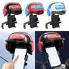 With Sunshade Helmets Mobile Phone Holder Phones Bracket Motorcycle Bicycle Riding Supplies