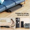 FT51 2-in-1 Foldable Walking Pad Treadmill Under Desk LED Quiet Durable Electric Treadmill with Remote Control