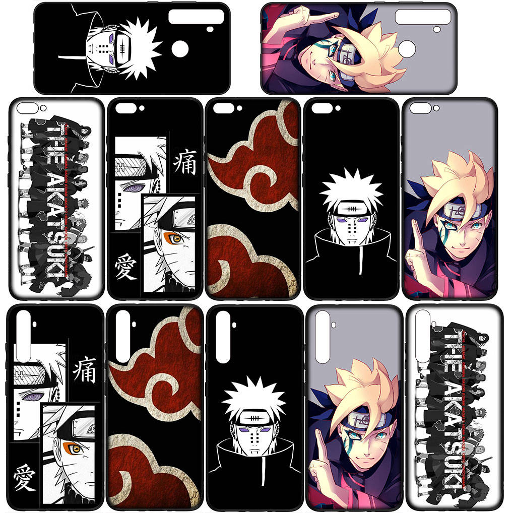 Для Samsung Galaxy S24 S23 iPhone 16 15 14 Xiaomi Redmi Note 13 12 11 10Plus 9 Pro Max X XR чехол для телефона Pain Akatsuki Itachi Naruto OPPO Huawei Cover