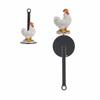 Paper Towel Holder Freestanding Fits Jumbo Rolls Rustic Farmhouse for Kitchen