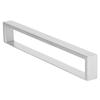 304 Stainless Steel Towel Bar 40cm Washcloth Self Adhesive Rectangular Holder for Bathroom Home
