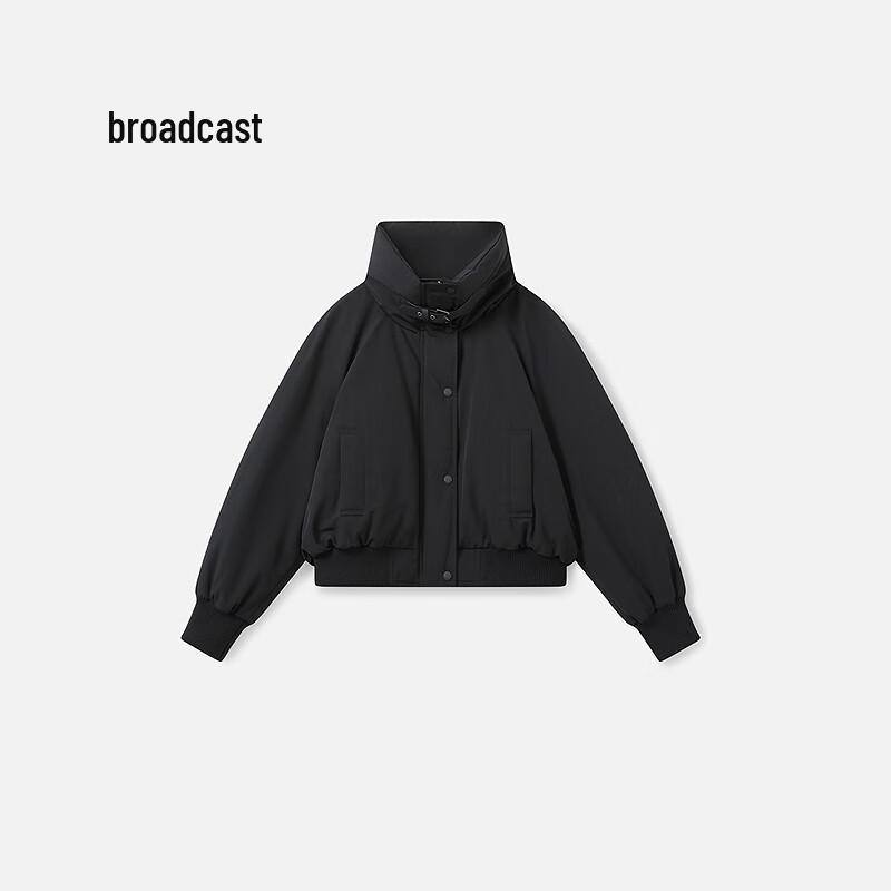 broadcast Women's Stand-Collar Short Down Jacket