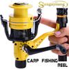 Carp Fishing Reels 12BB Left/Right Interchangeable Handle Carp Reel Travel Spinning Fishing Reels