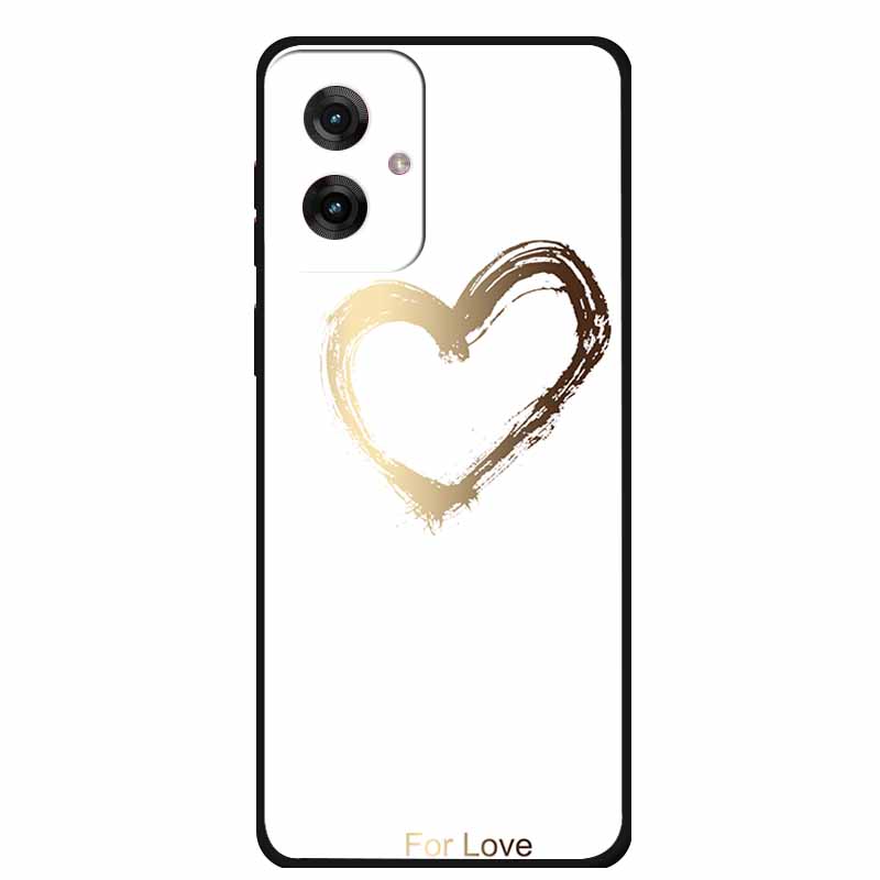 Для Motorola Moto G55 5G Чехол Роскошный ТПУ Мягкий Силикон Задняя Крышка Чехлы для Телефона для MotoG55 Защитный Ударопрочный Цветные Fundas