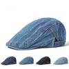 Ковбойская кепка с утиным язычком для мужчин и женщин, берет, кепка из стираной ткани, старая шляпа, кепка для отдыха, шляпа